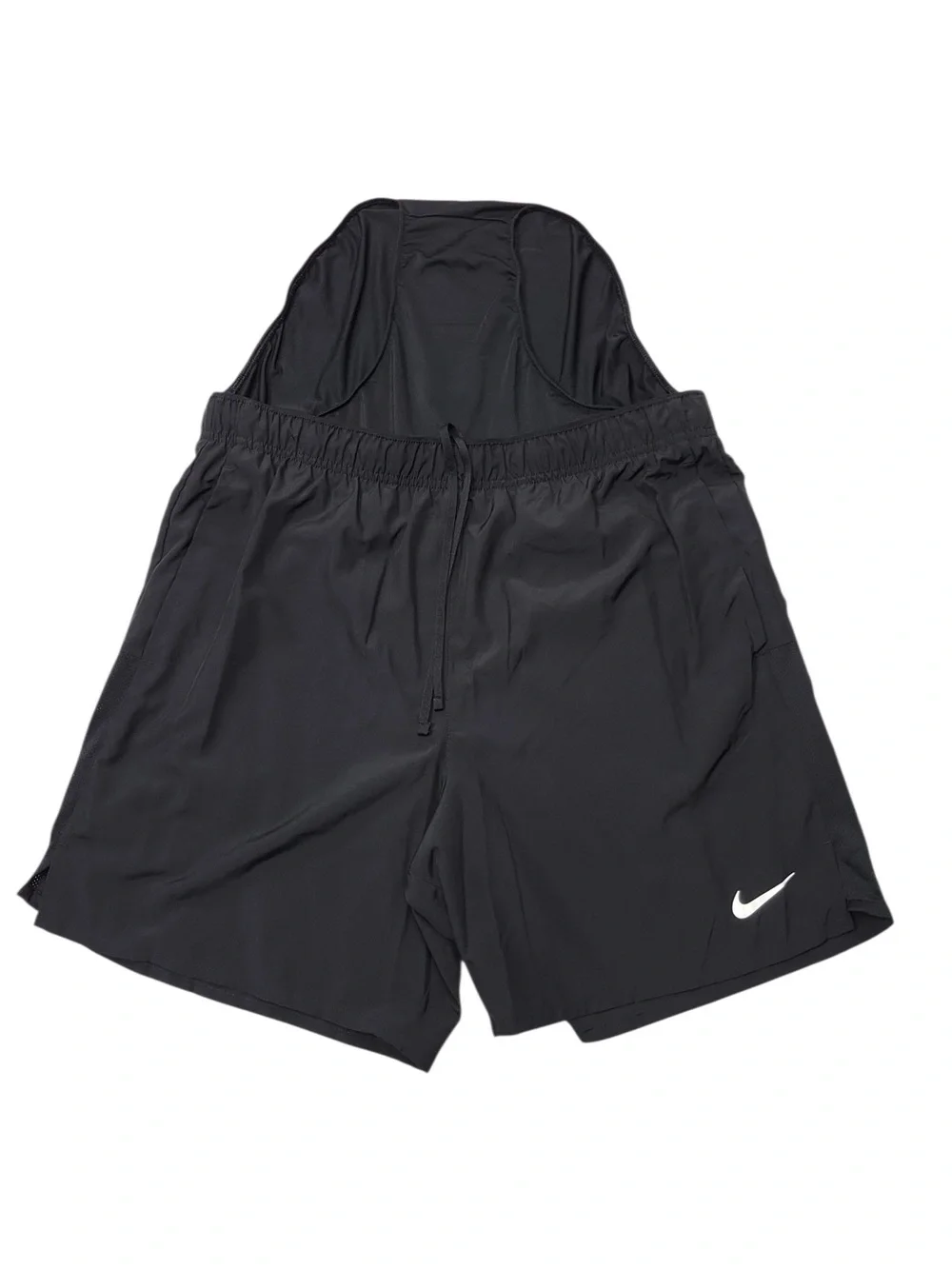 Nike Dri Fit Men’s Black Athletic Training Brief Lined Running Shorts Size Large